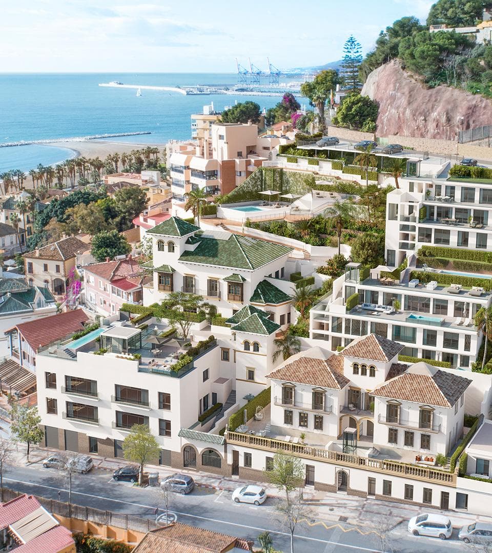 Vista exterior del conjunto residencial Be Grand El Limonar.